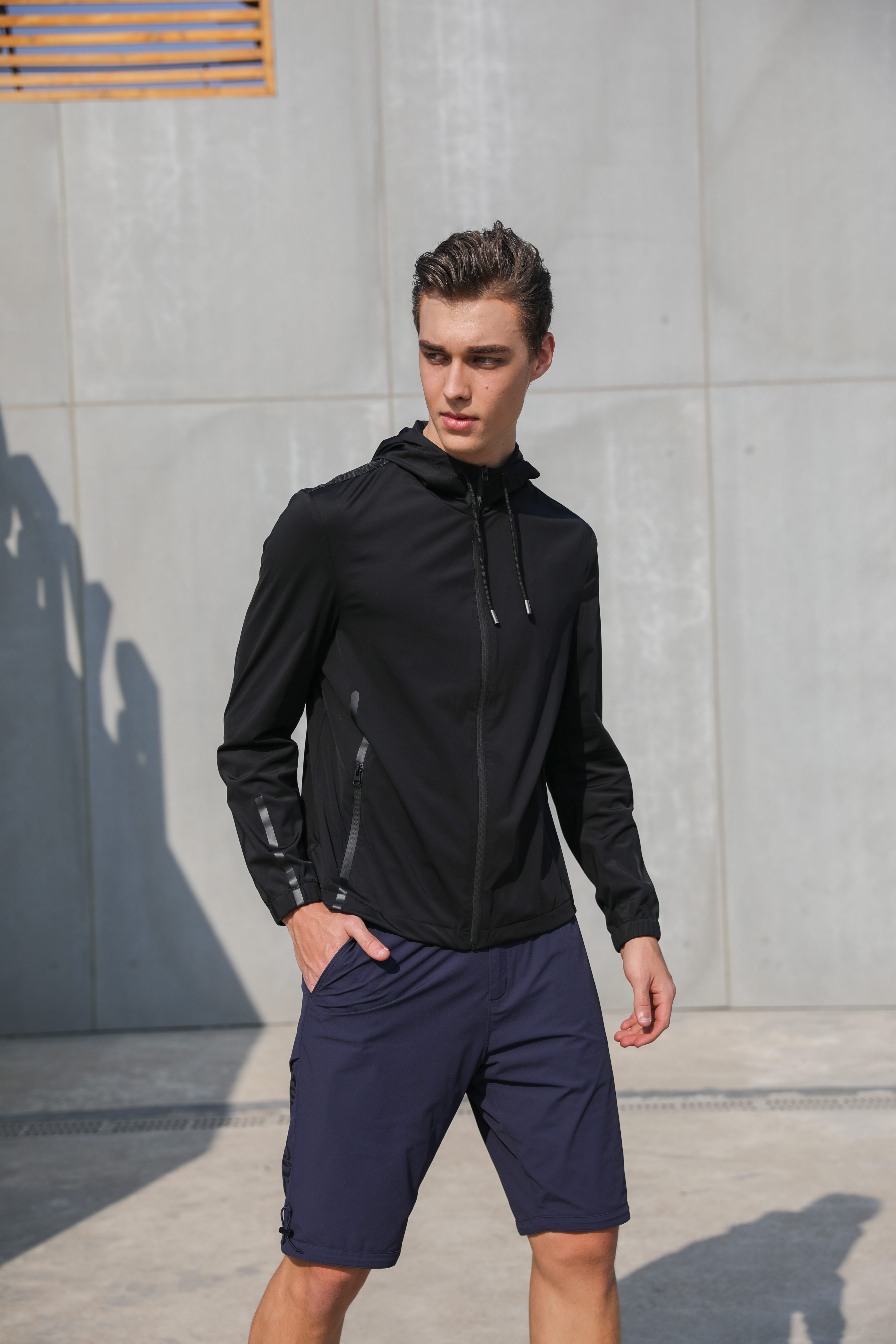 优质四面弹轻运动外套 MJ802118